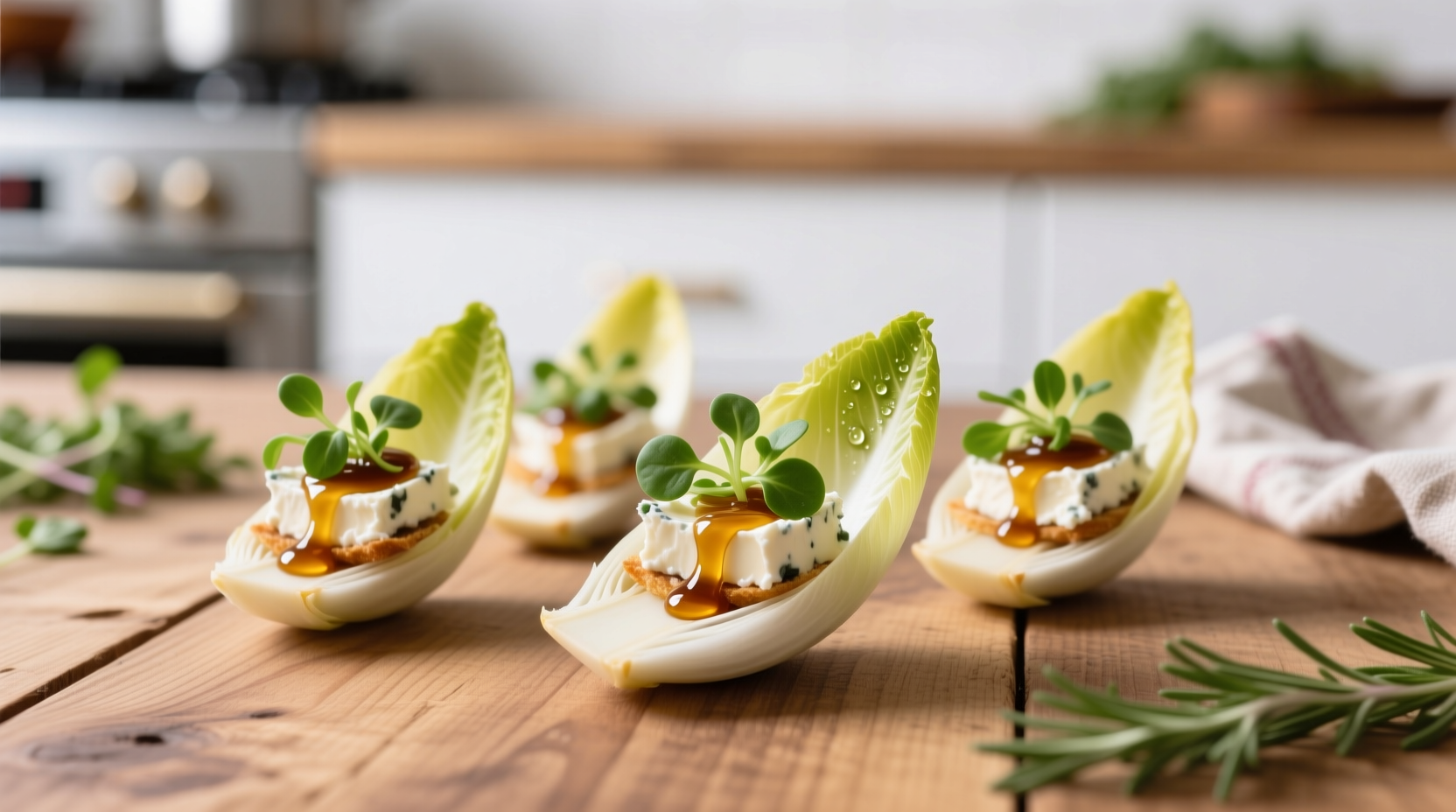 you should make handheld salad bites with endive