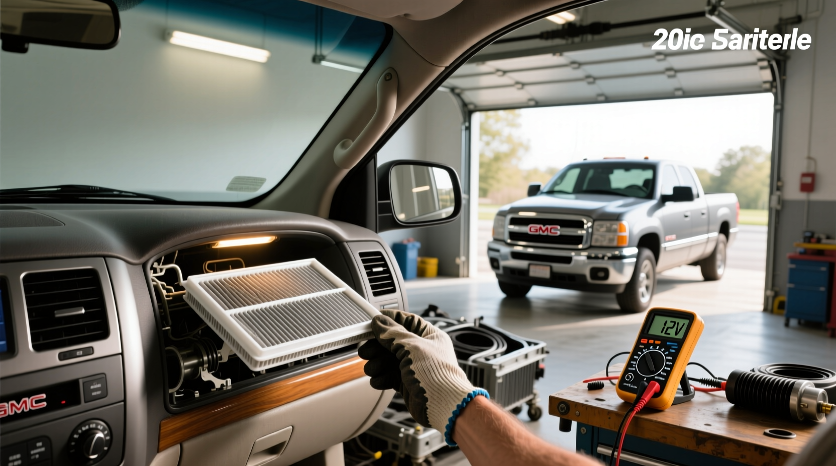 2003–2005 gmc sierra cabin air filter guide