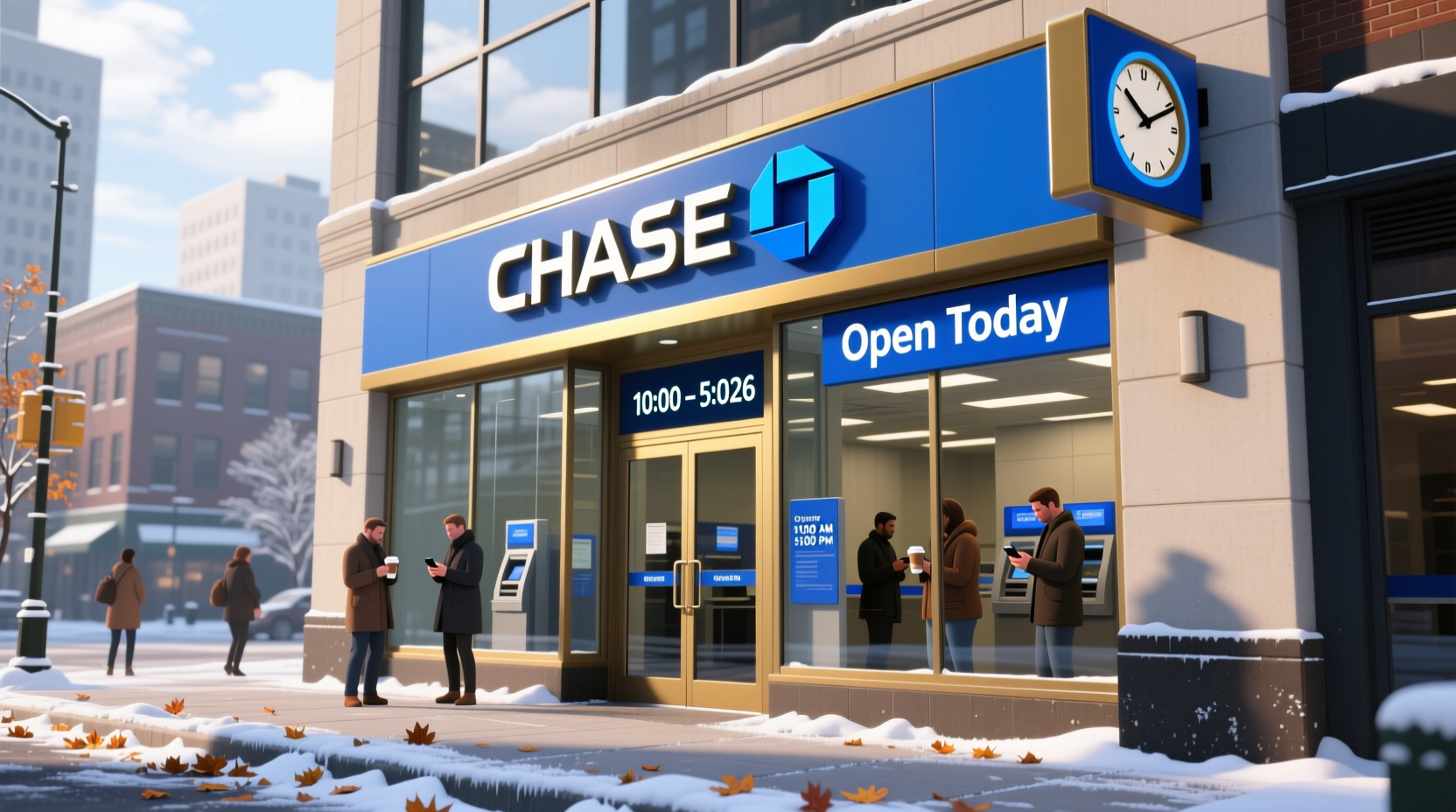 is chase bank open on january 9 2026
