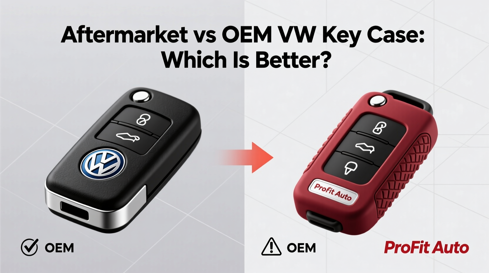 aftermarket vs oem vw key case