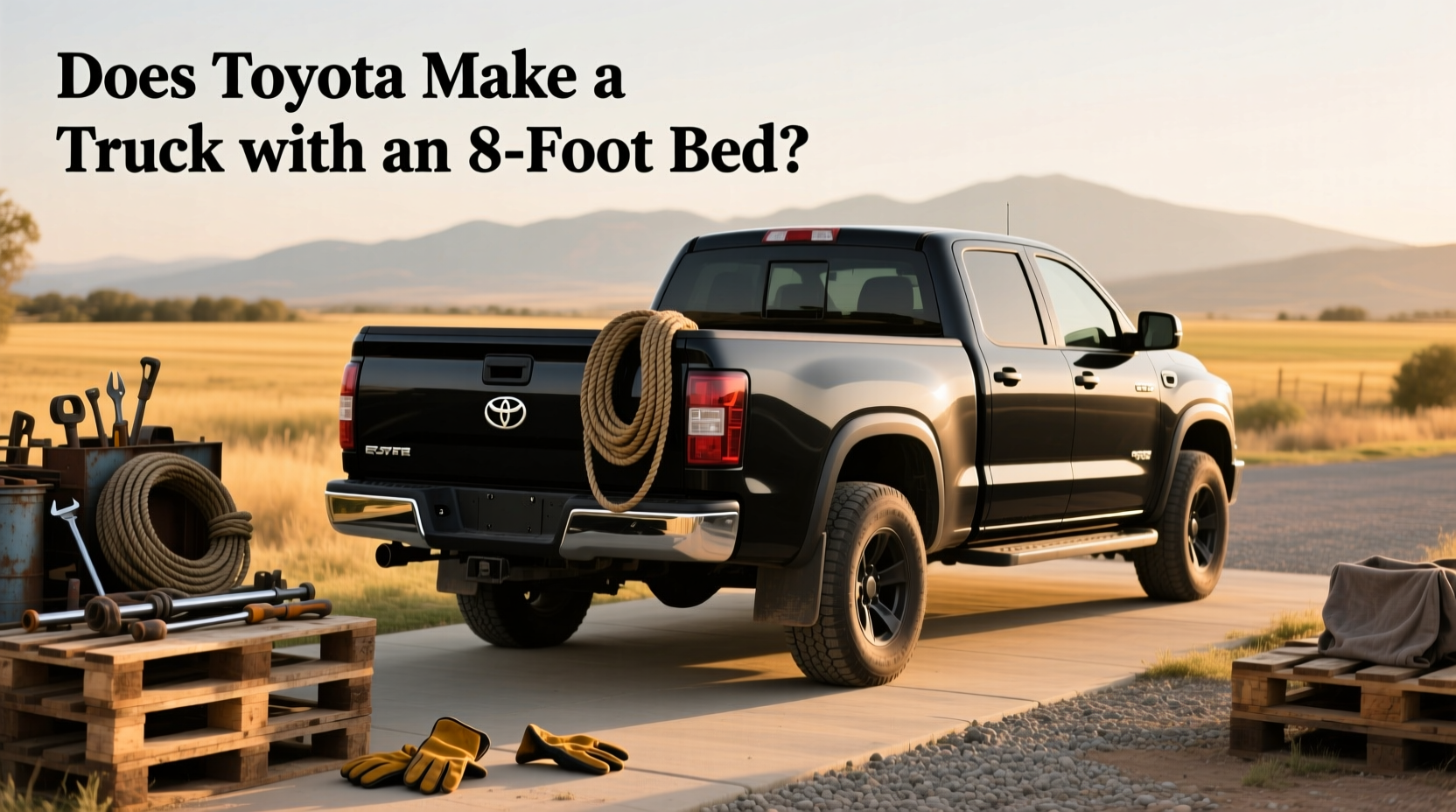 Pickup Truck with 8 Ft Bed Guide