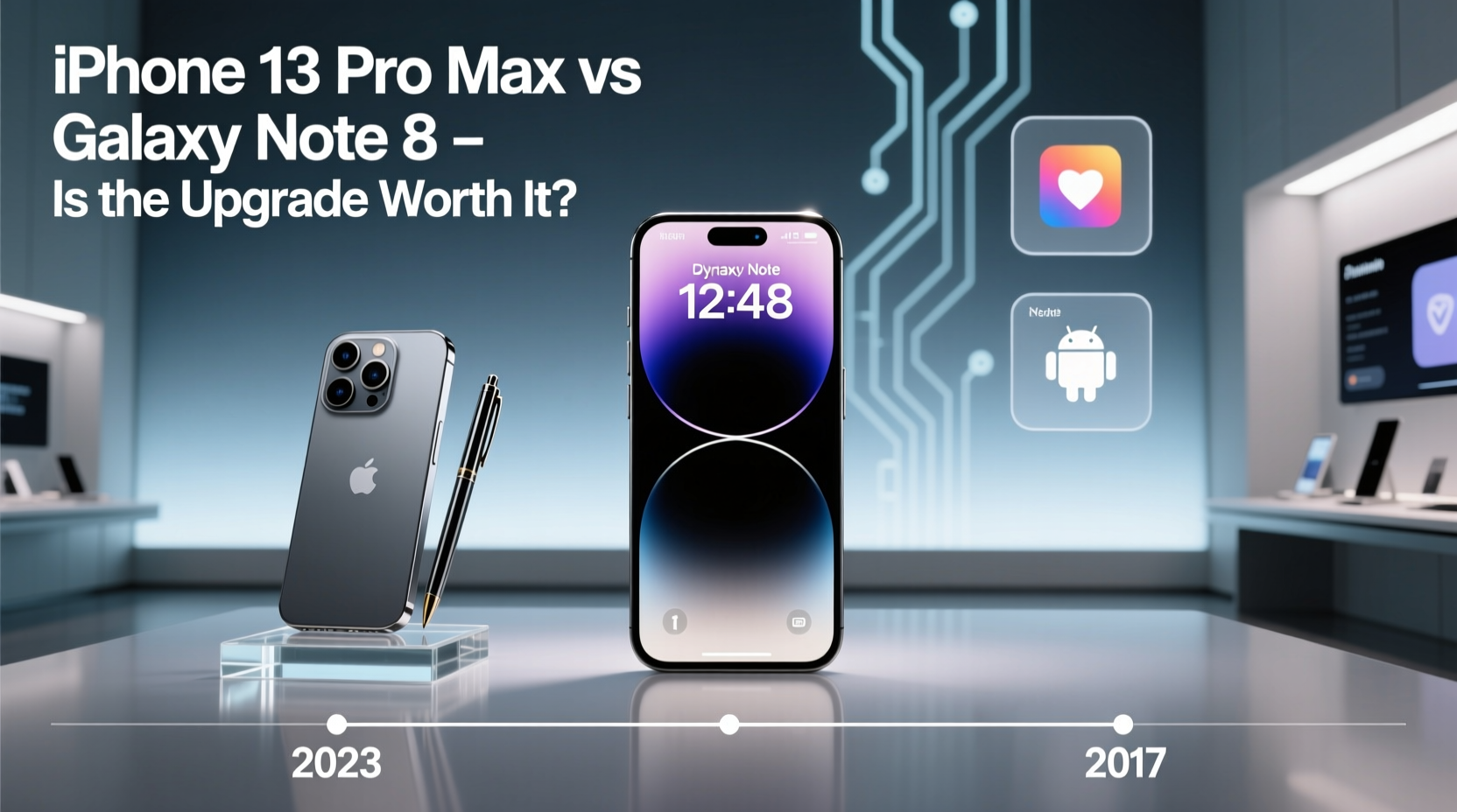 iphone 13 pro max vs galaxy note 8 is the upgrade really worth it