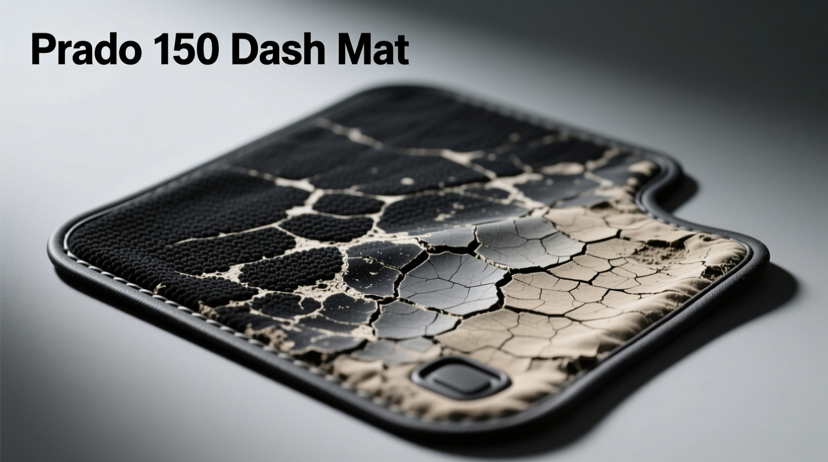 prado 150 dash mat fading cause