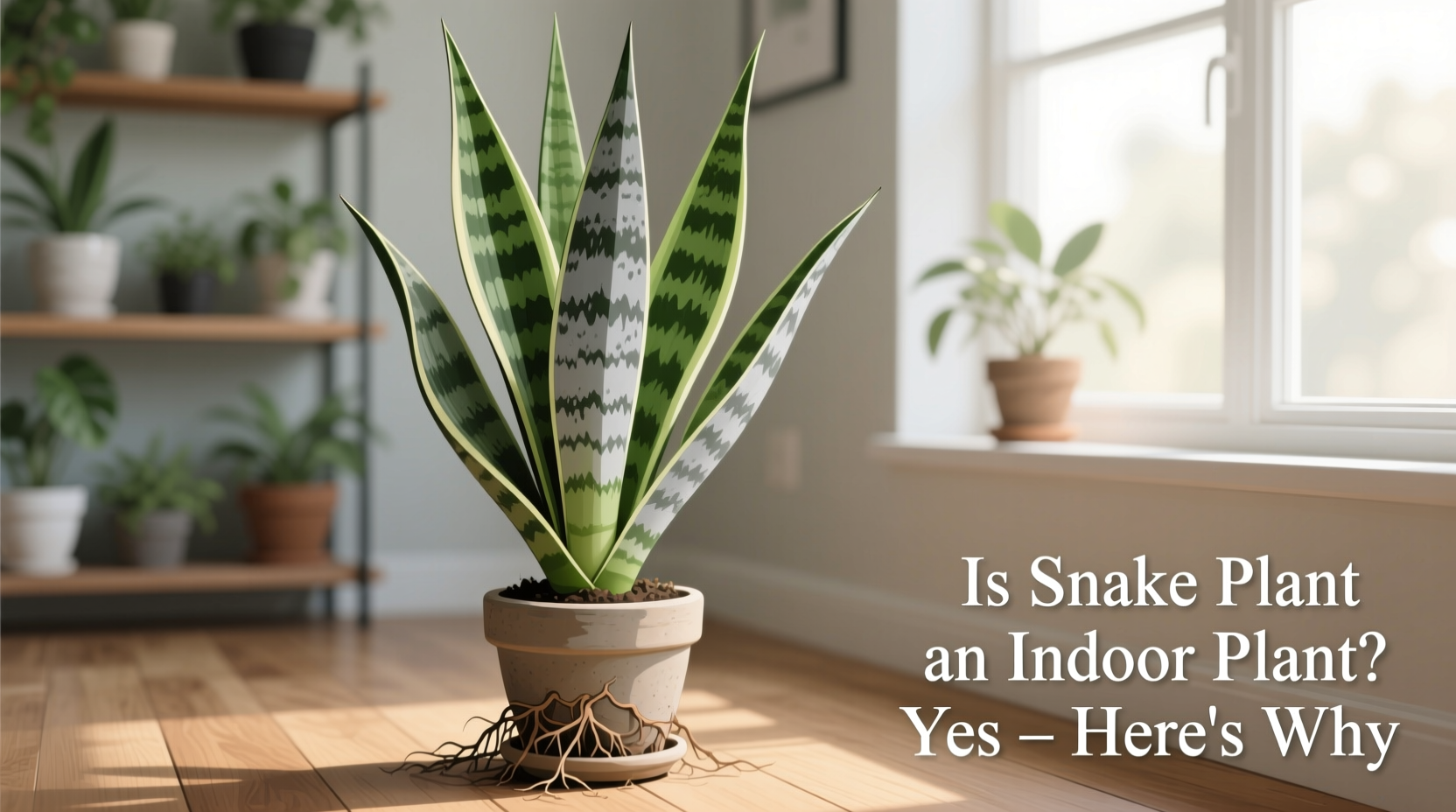 Is Snake Plant an Indoor Plant? Yes – Here's Why