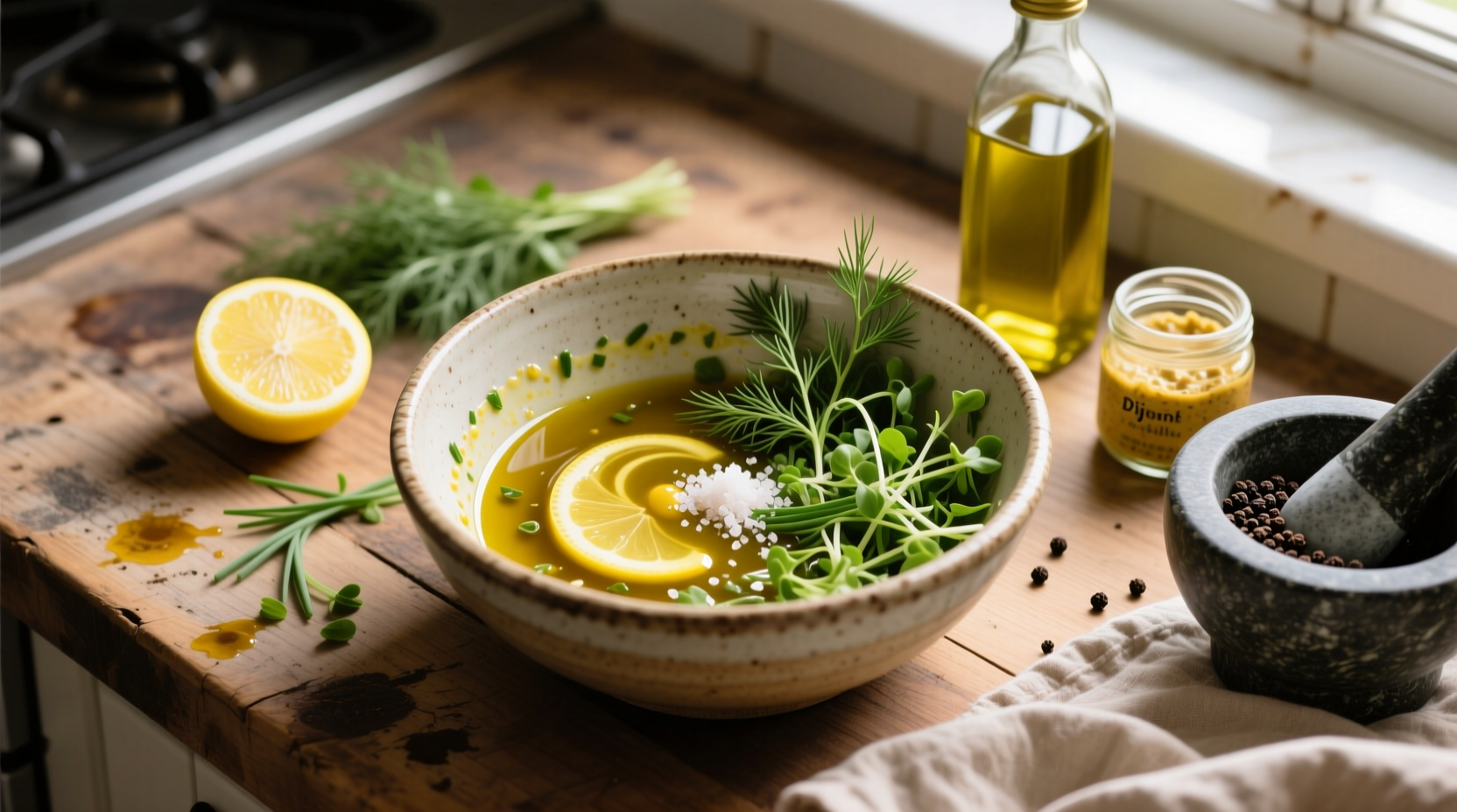 make a batch of base salad dressing and tweak it for ev