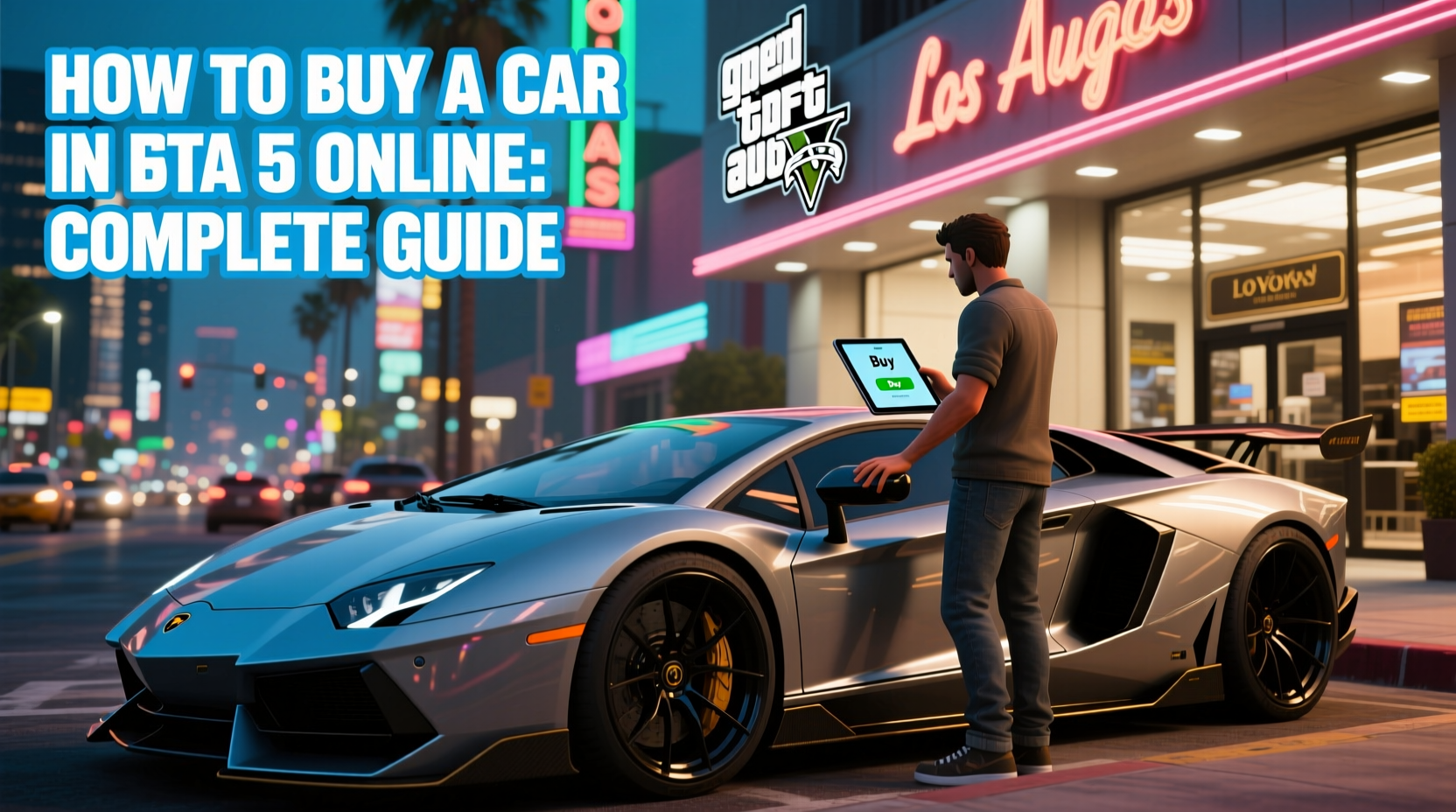 how to buy a car in gta 5 online