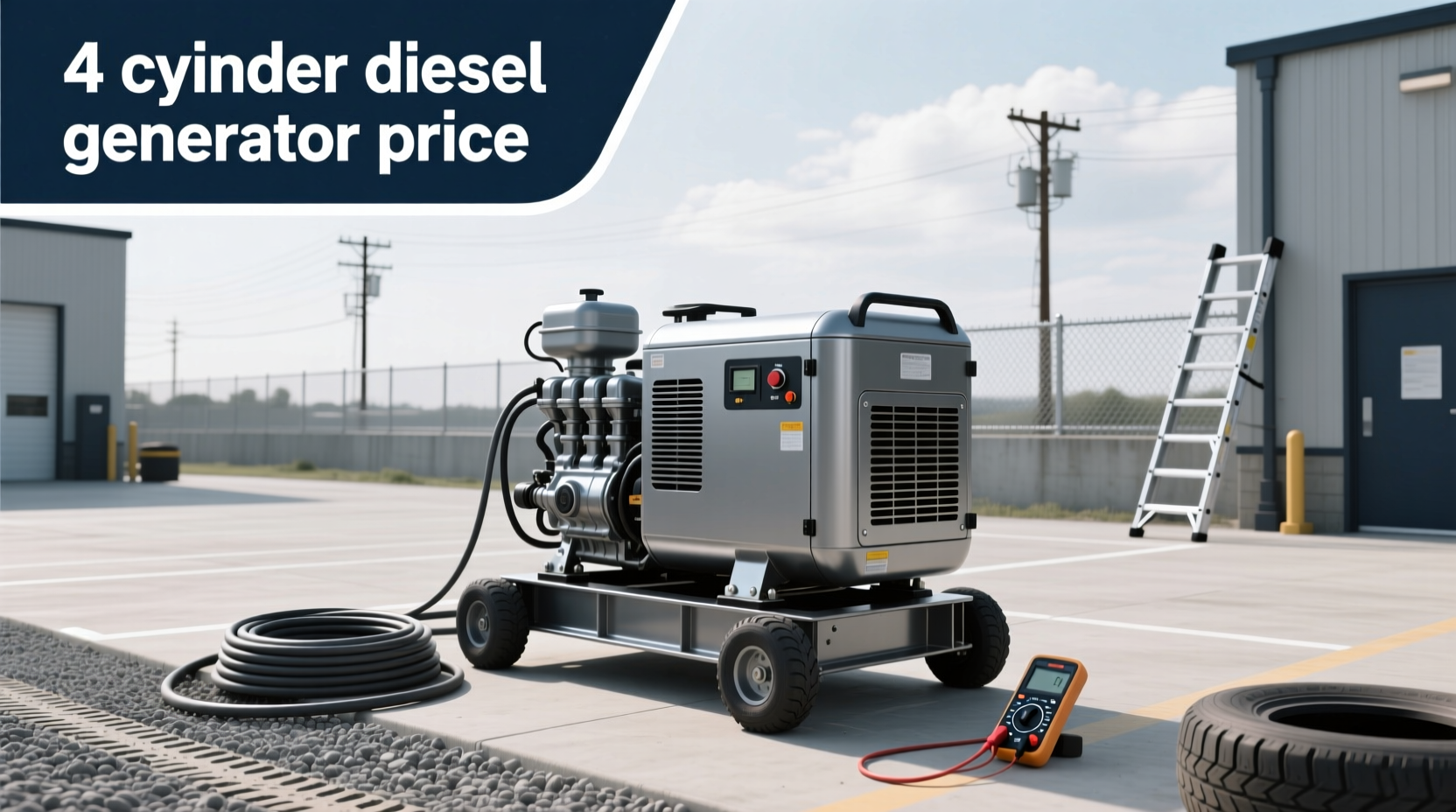 4 cylinder diesel generator price guide