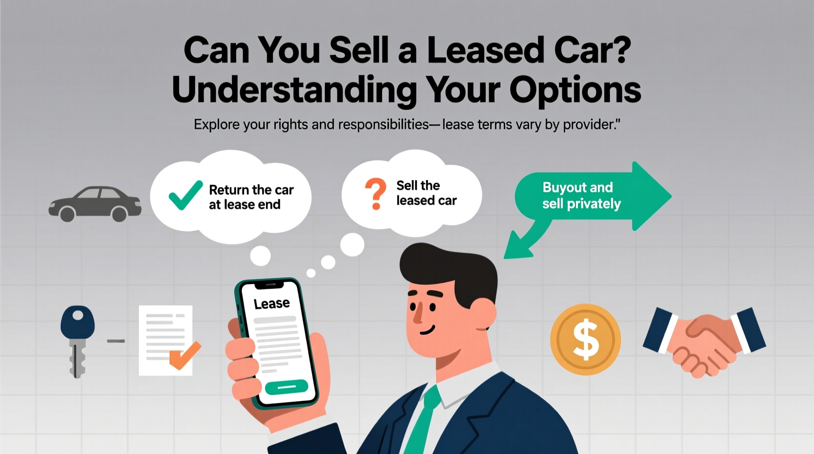 can i sell a leased car