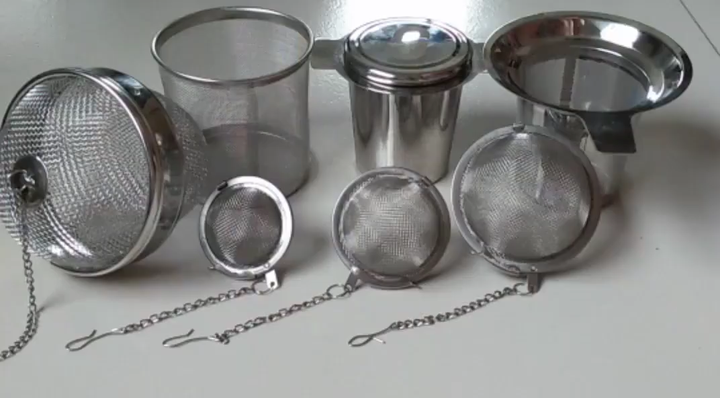 Boule à Thé En Acier Inoxydable - Infuseur à Mailles Fines Pour Thé, Café, Matcha - Idéal Cuisine, Voyage, Camping - 4