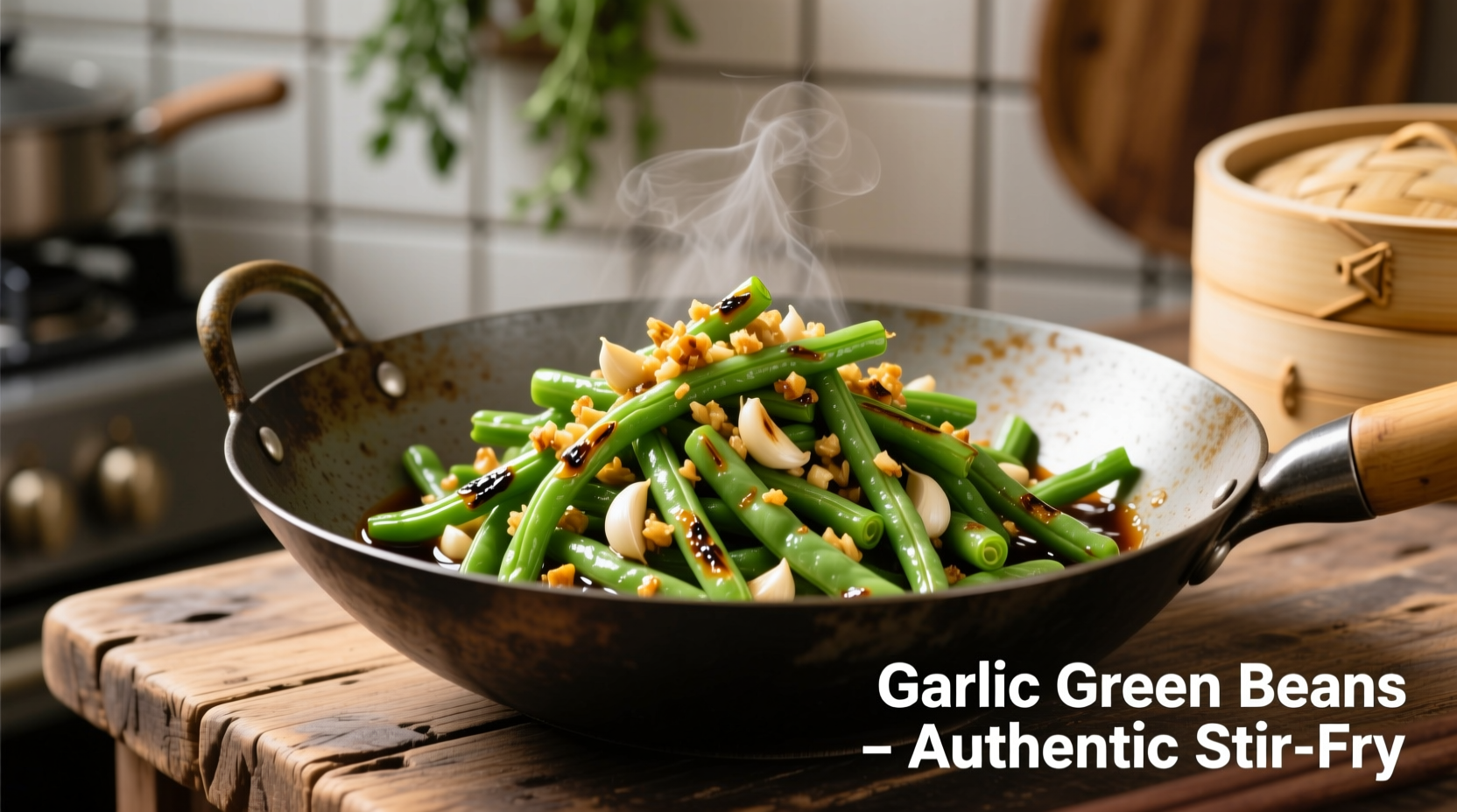 Perfect Green Beans with Garlic Recipe in 15 Minutes