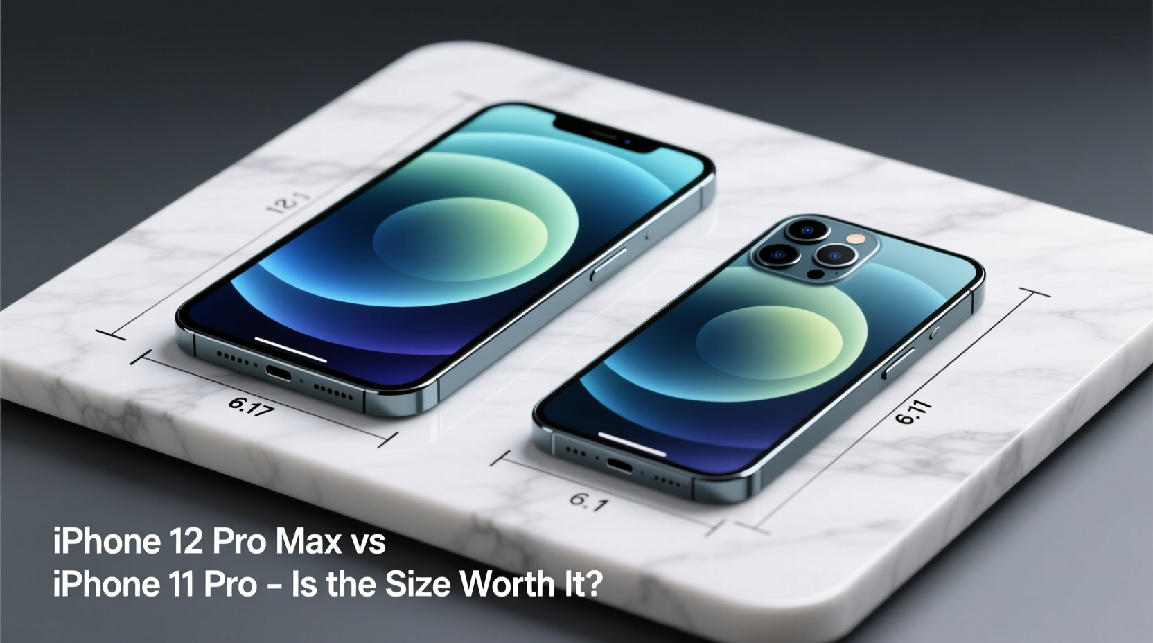 iphone 12 pro max vs 11 pro is the size difference worth the upgrade