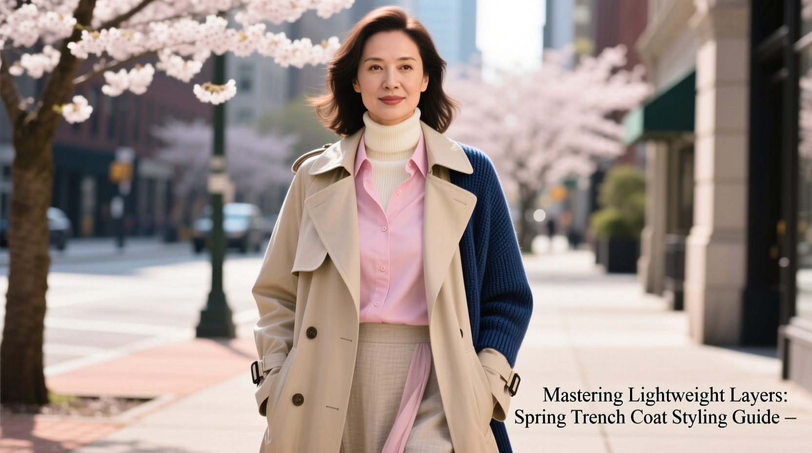 mastering lightweight layers how to perfectly layer clothing under a spring trench coat