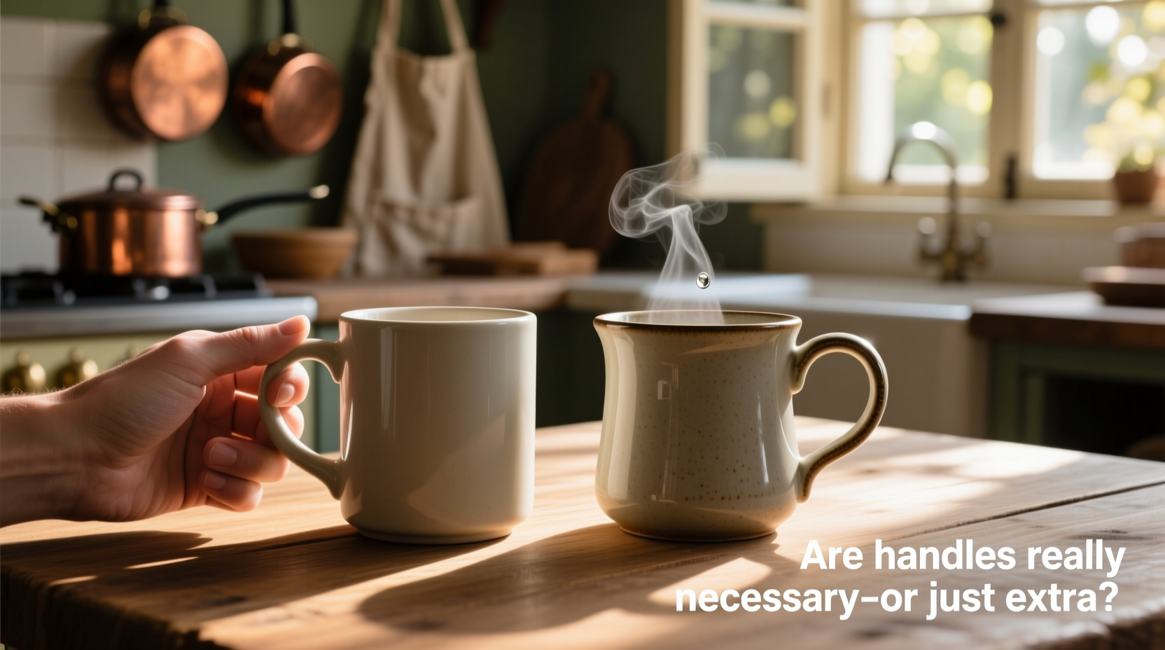 handheld mug vs mug with handle are handles really necessary or just extra