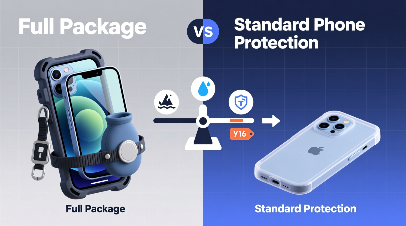 how to decide between full package and standard phone protection a practical guide to safeguarding your device