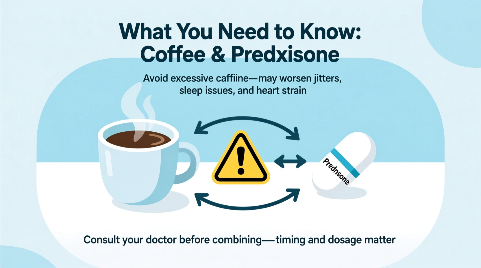 coffee and prednisone what you need to know about combining them