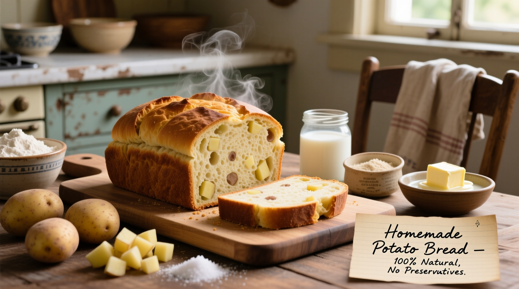 recipe for potato bread