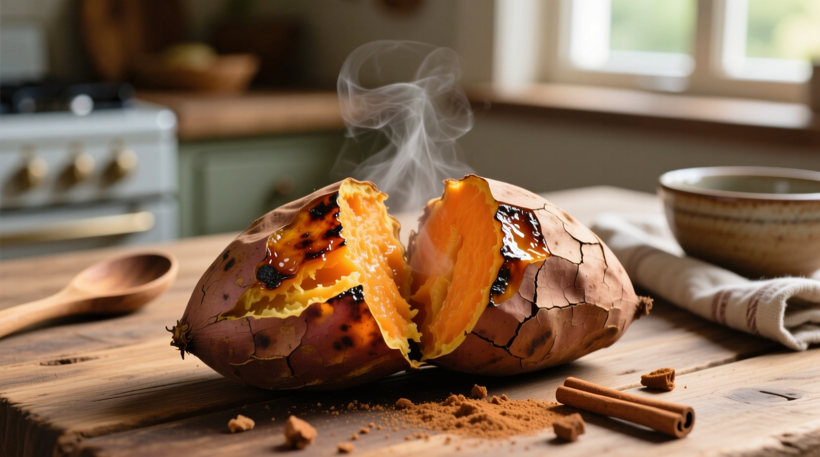 roasted sweet potato