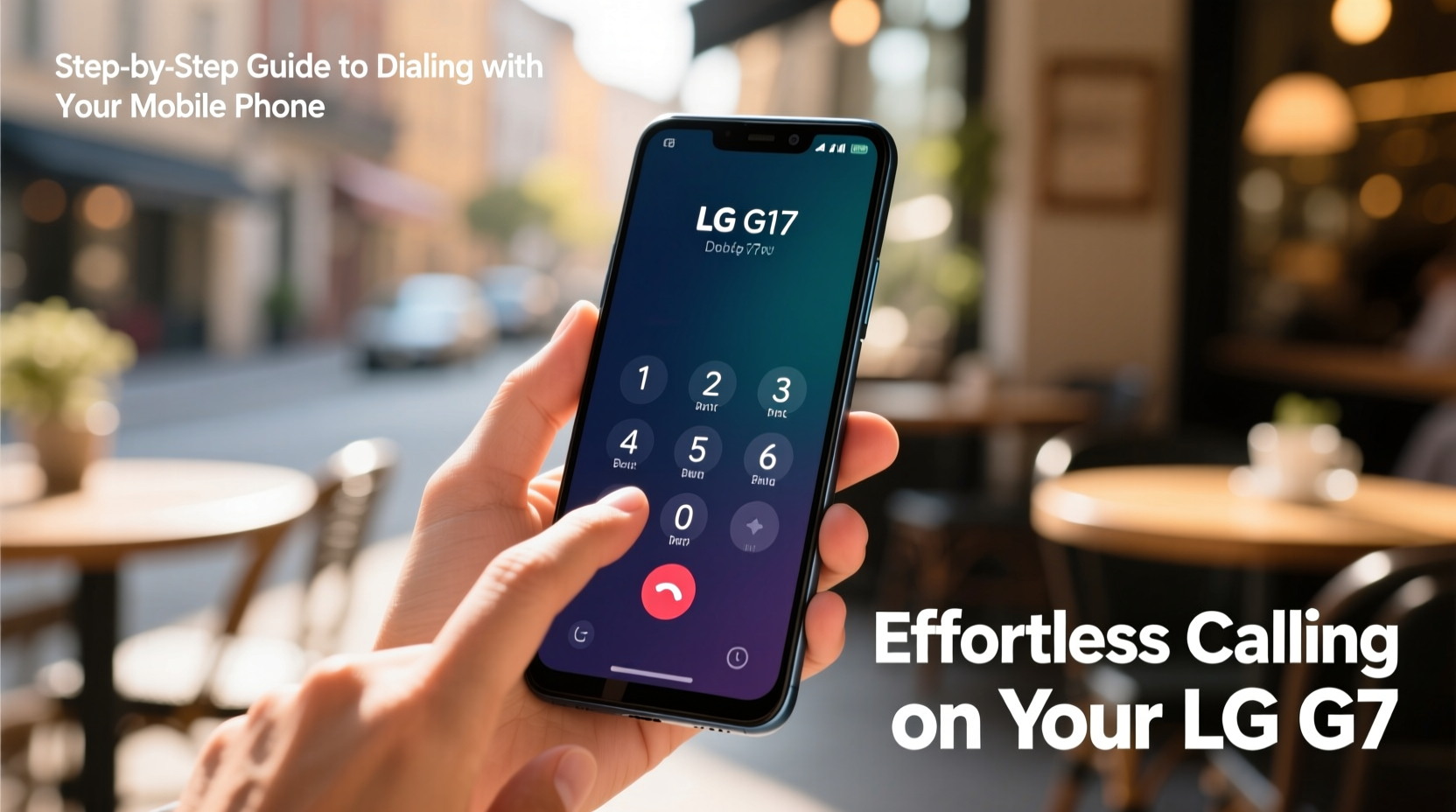effortless calling on your lg g7 a step by step guide to dialing with your mobile phone