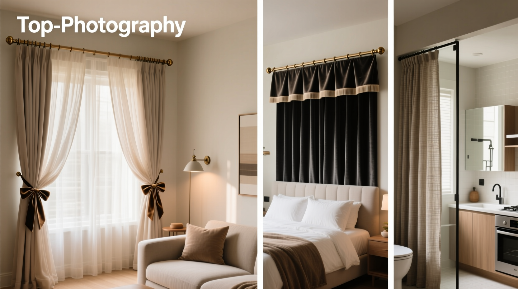 essential guide to selecting the perfect curtain accessories for every room in your home