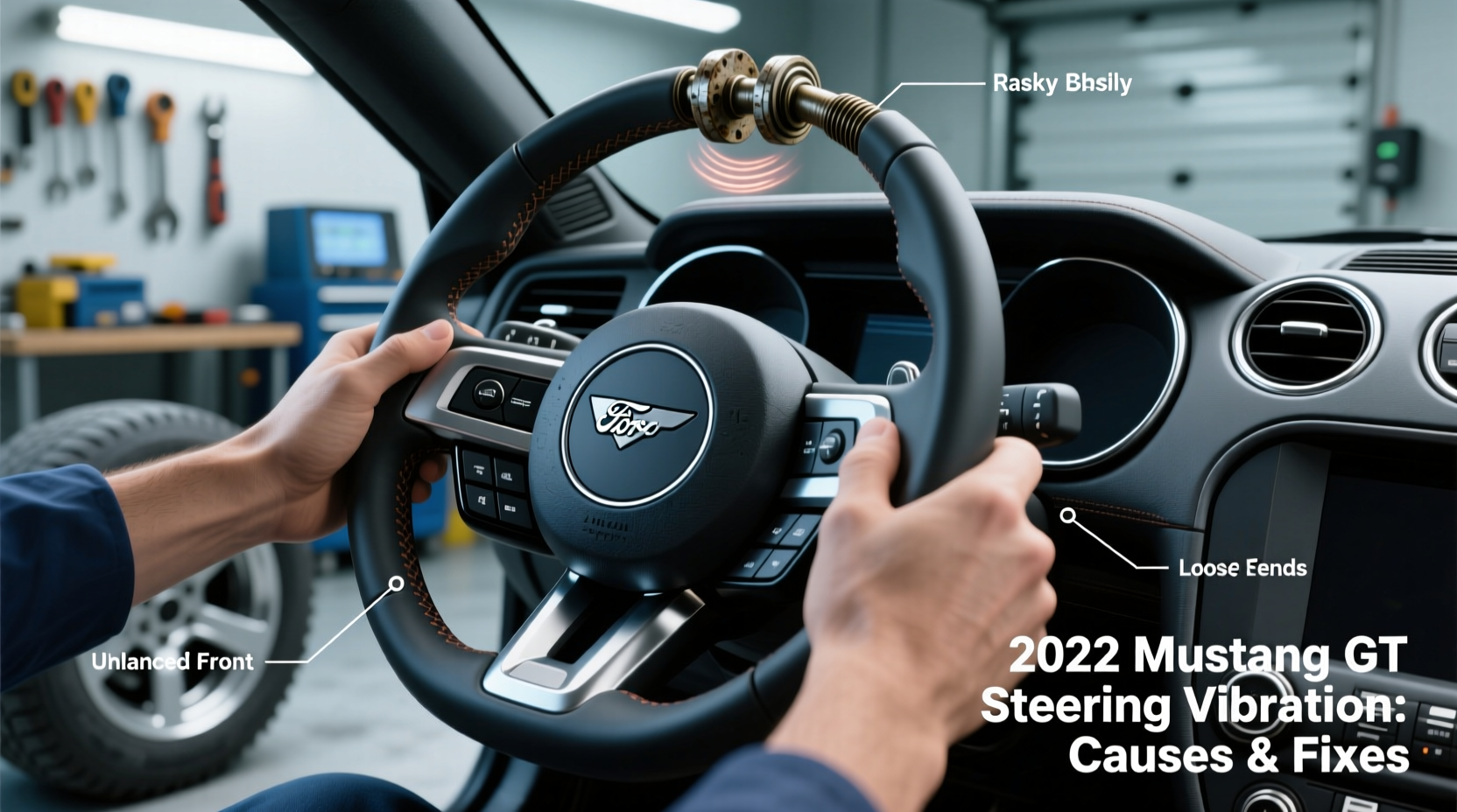 2022 mustang gt steering vibration why