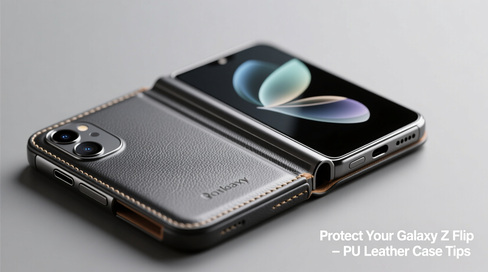 effective tips for protecting your galaxy z flip using a pu leather case