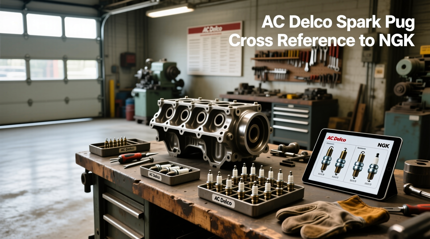 ac delco to ngk spark plug cross reference