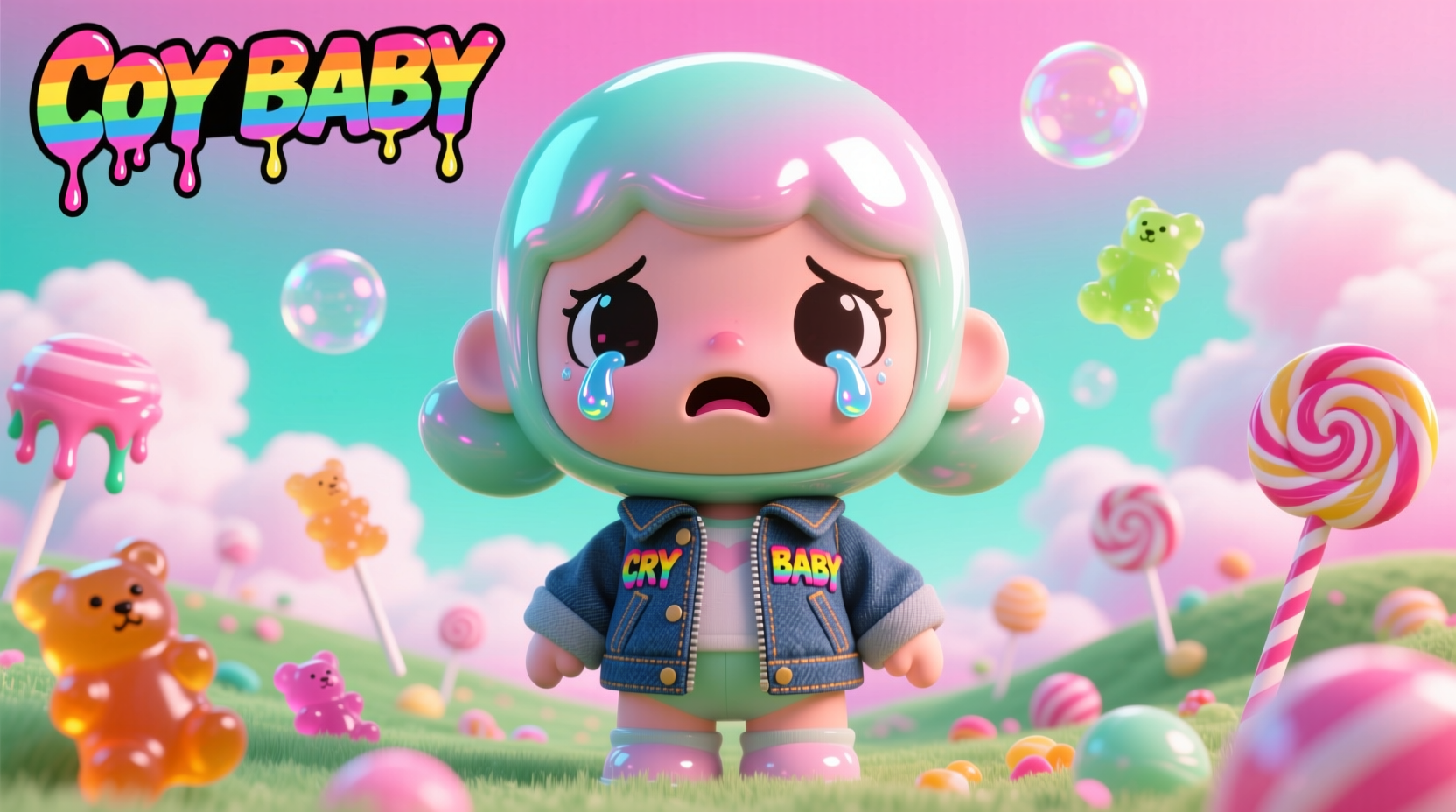 what is cry baby pop mart