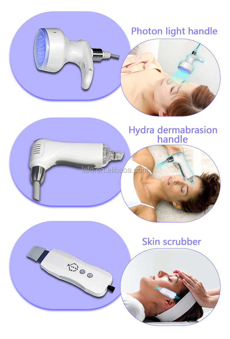 HOTTEST 11 in 1 multifunction microdermabrasion professional hydro dermabrasion / microdermabrasion machine