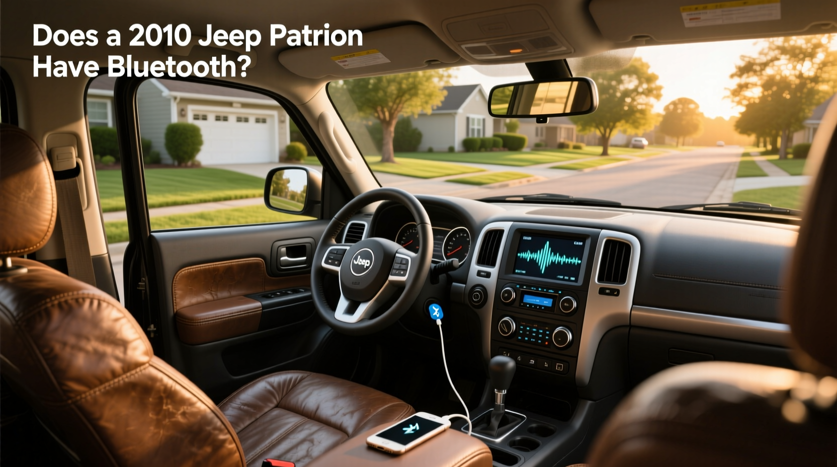 2010 jeep patriot bluetooth radio guide