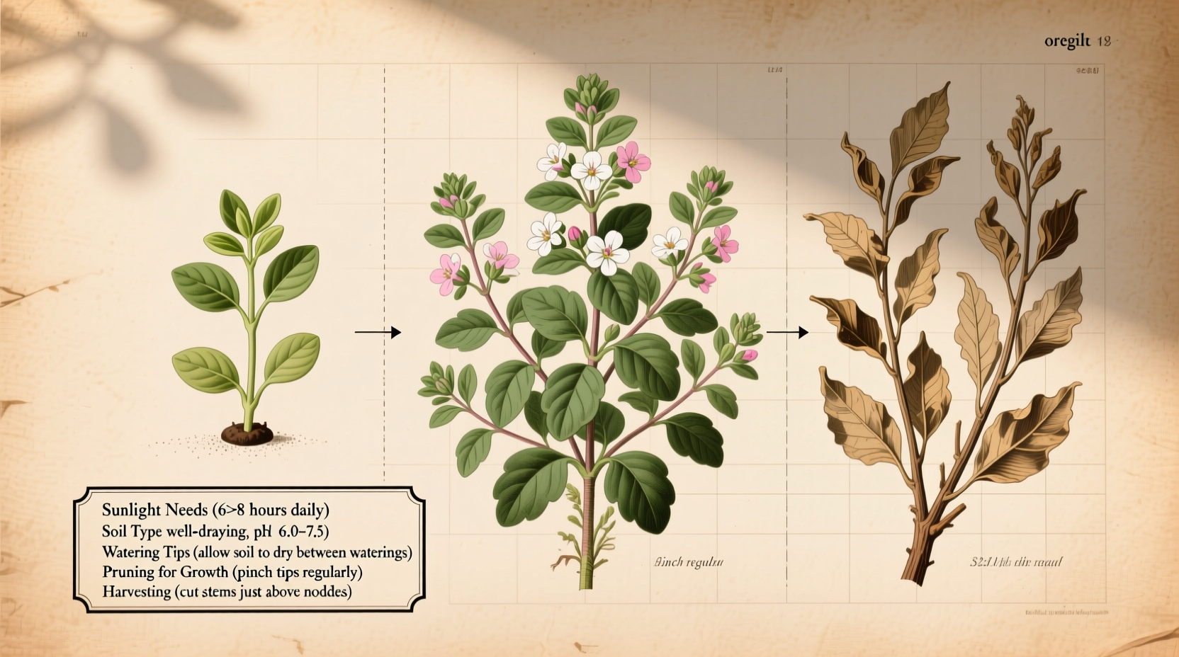 how to care for oregano