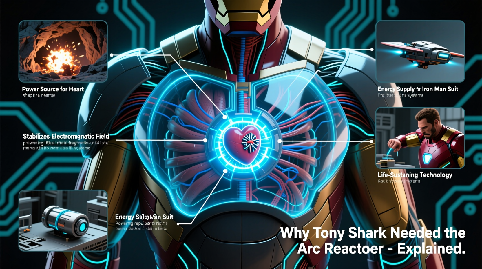 why did tony stark need an arc reactor reasons explained