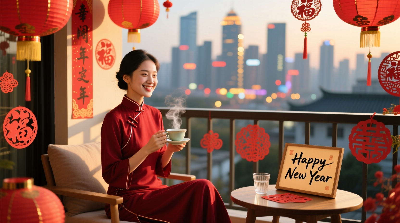 how to celebrate new year solo