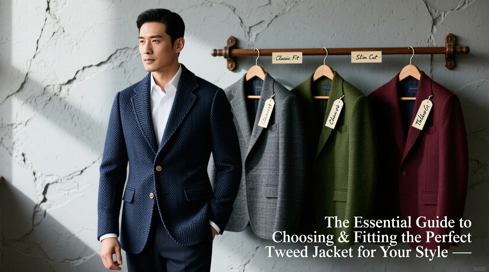 the essential guide to choosing and fitting the perfect tweed jacket for your style