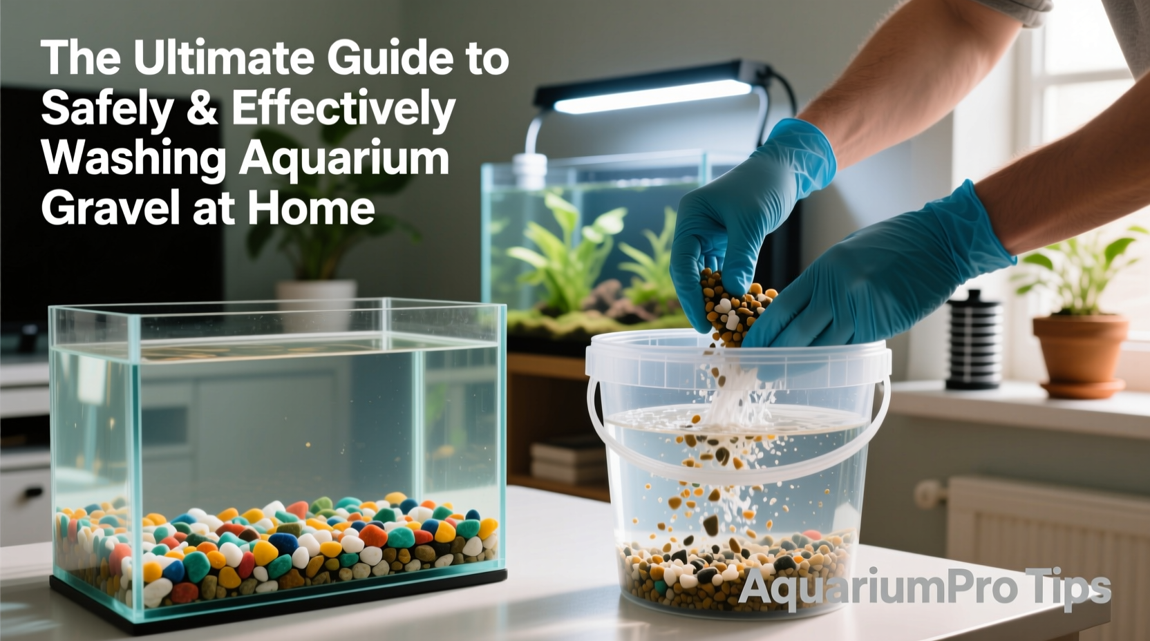 the ultimate guide to safely and effectively washing aquarium gravel at home