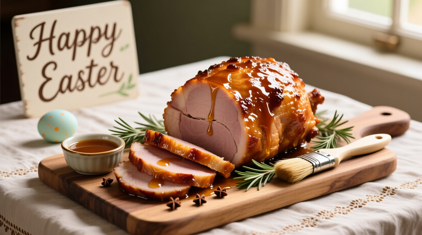 how to serve easter ham