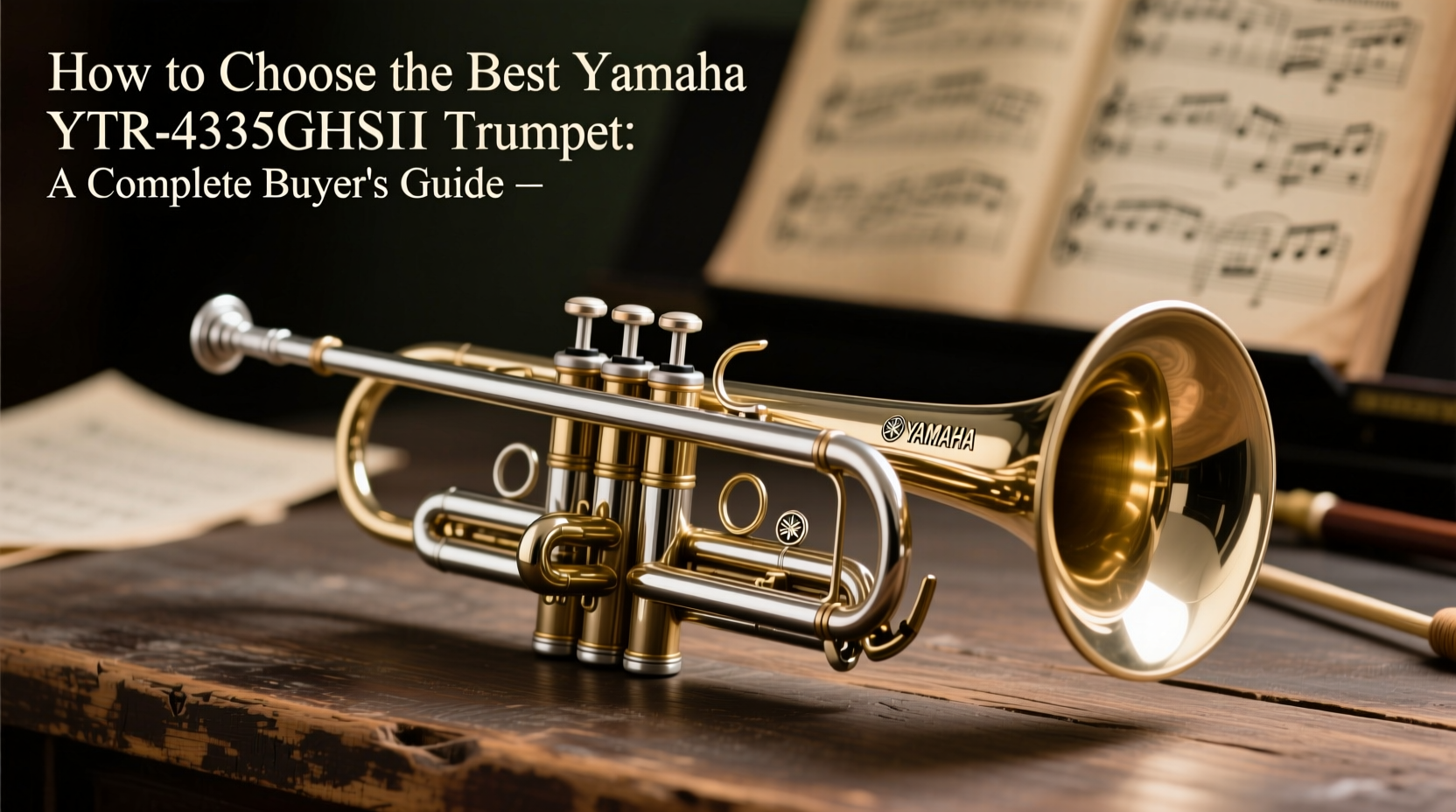 trumpet yamaha ytr 4335gsii