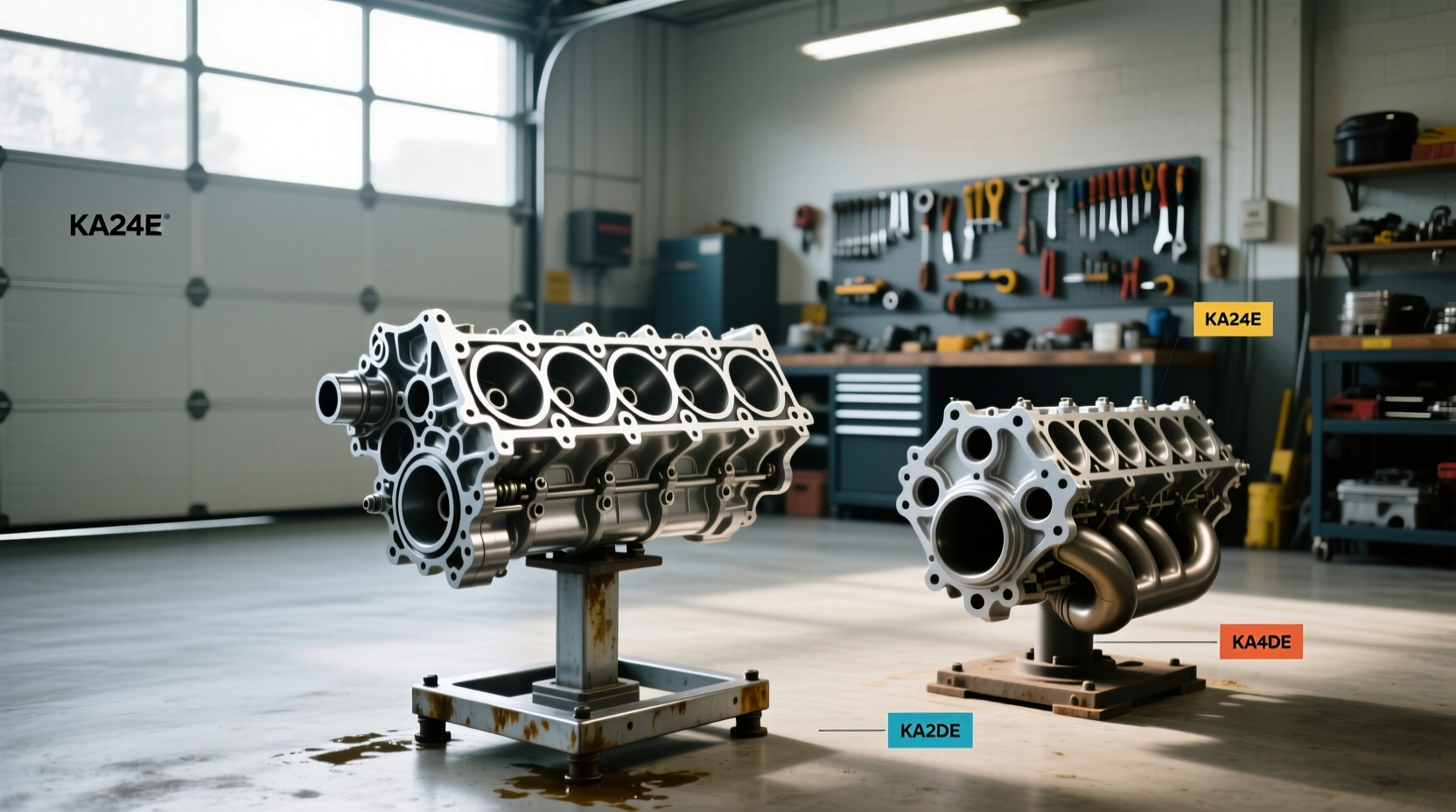 How to Choose KA24E Header, What's the Difference Between KA24E and KA24DE?