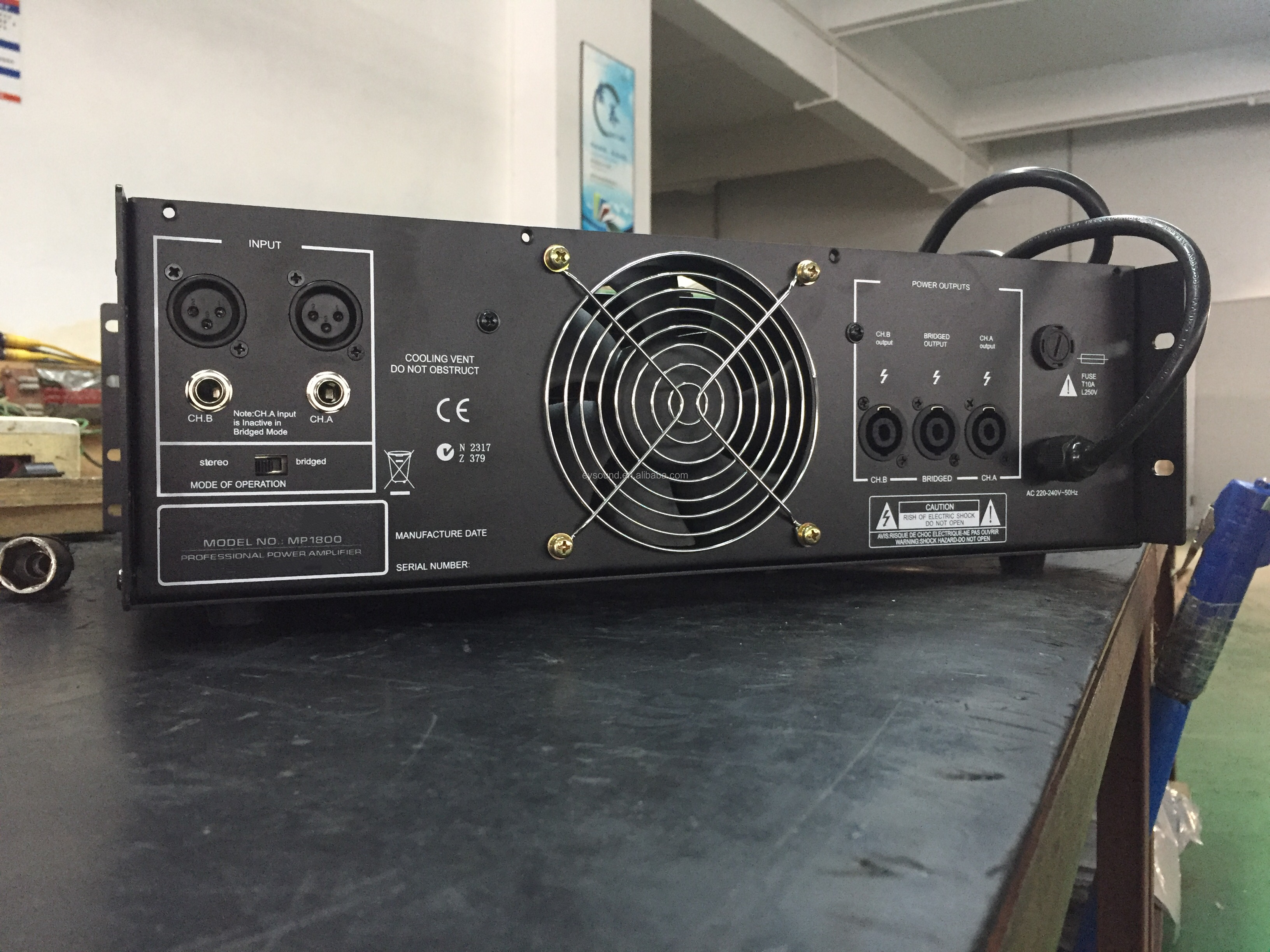 功率放大器乐富豪放大器 mp1200/mp1800/mp2800