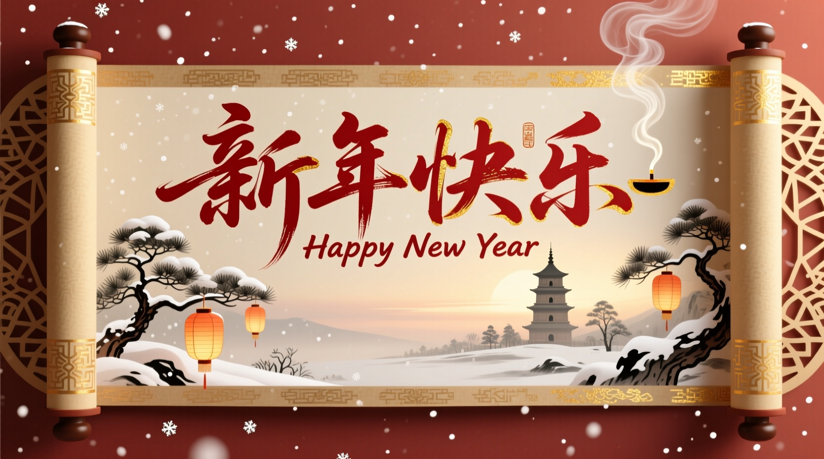 how to say happy new year in chinese song