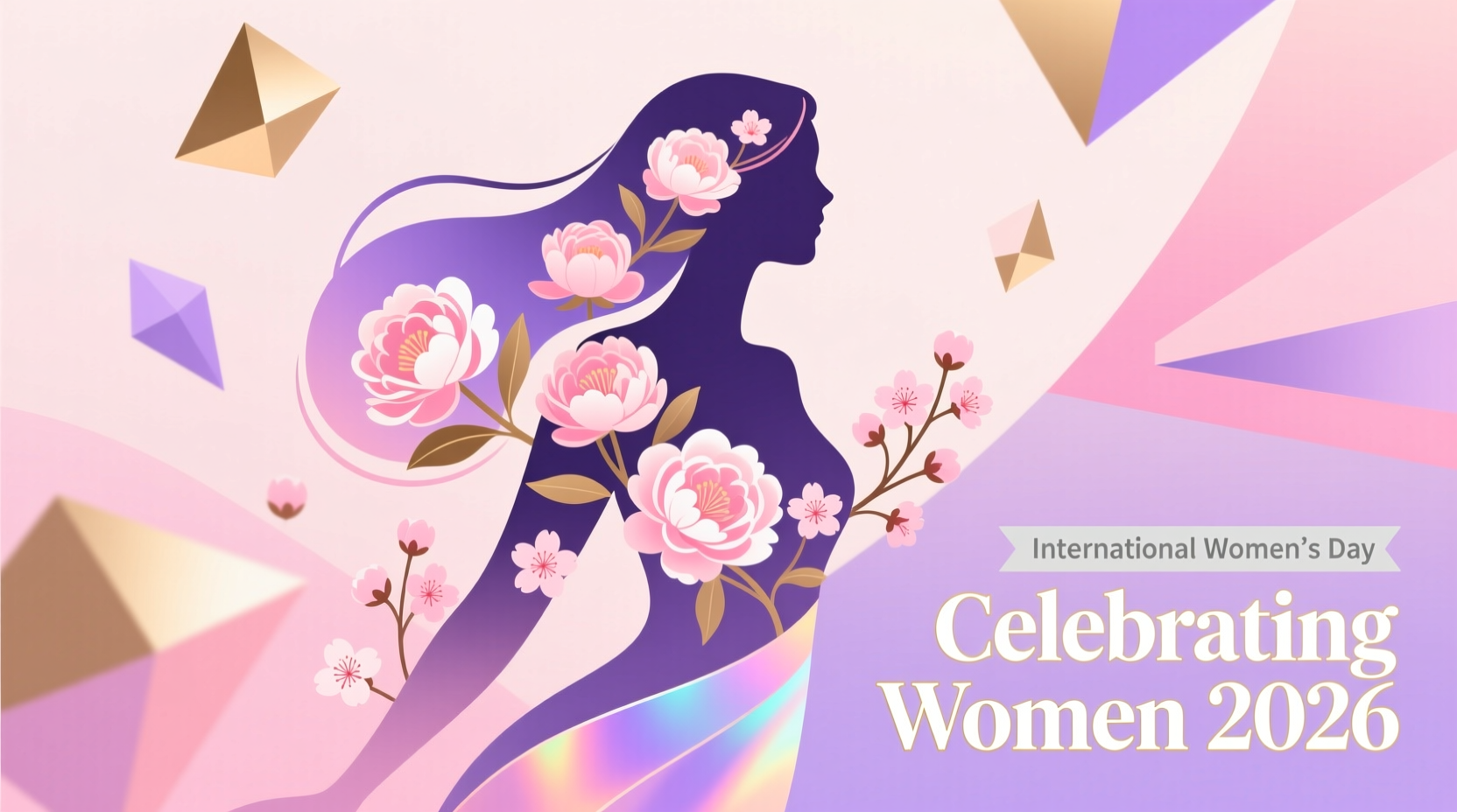 womens day flyer background