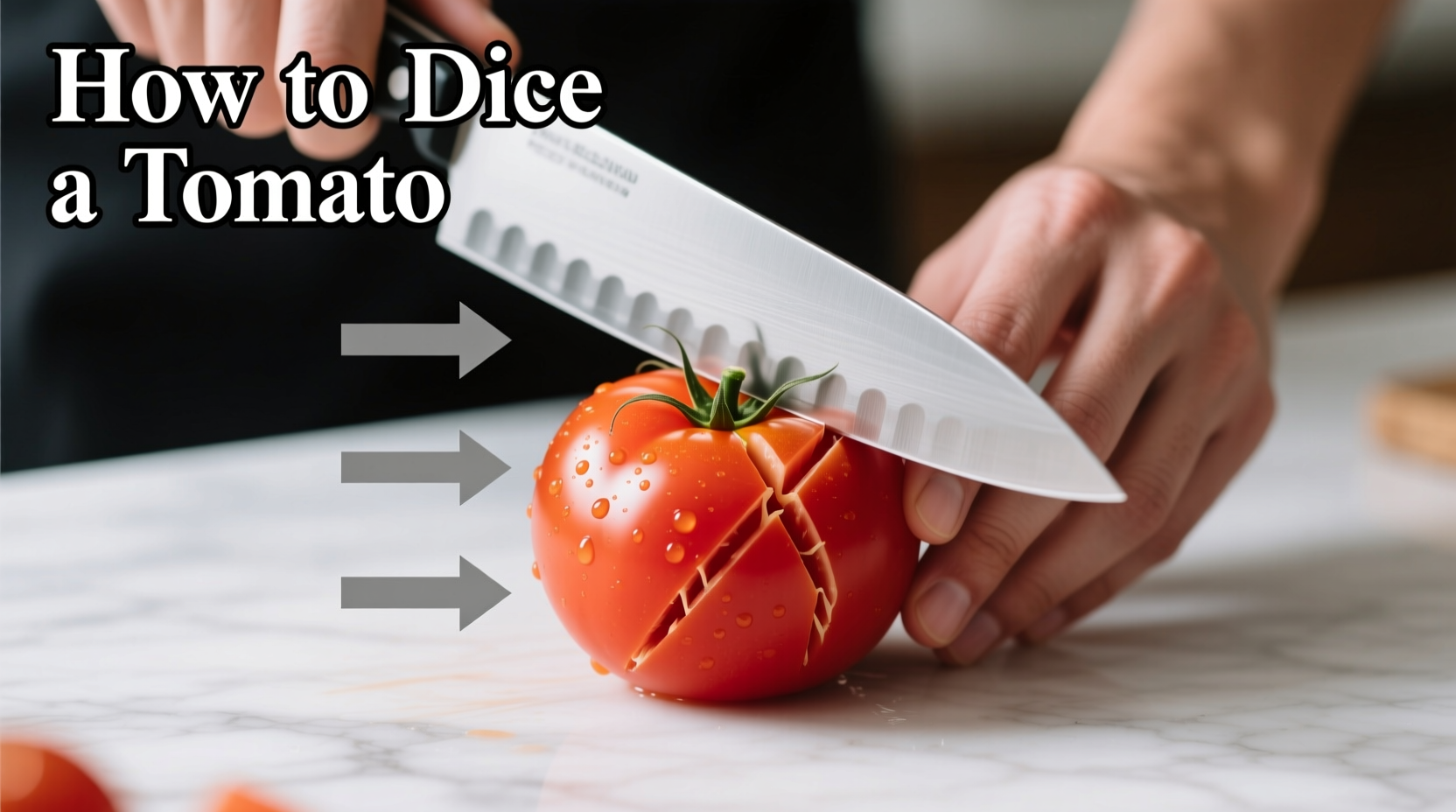 How to Dice a Tomato: Perfect Cubes Every Time