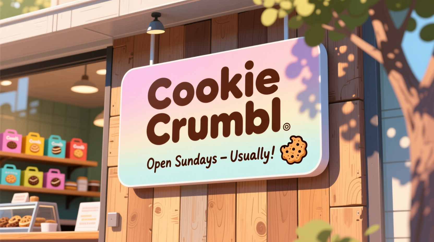 is cookie crumbl open on sundays