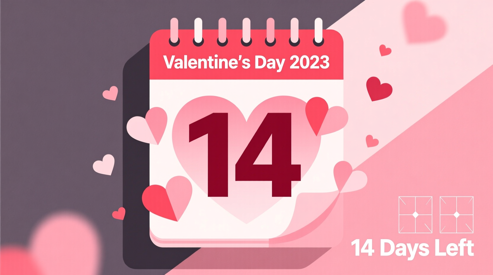 how many days till valentines 2023
