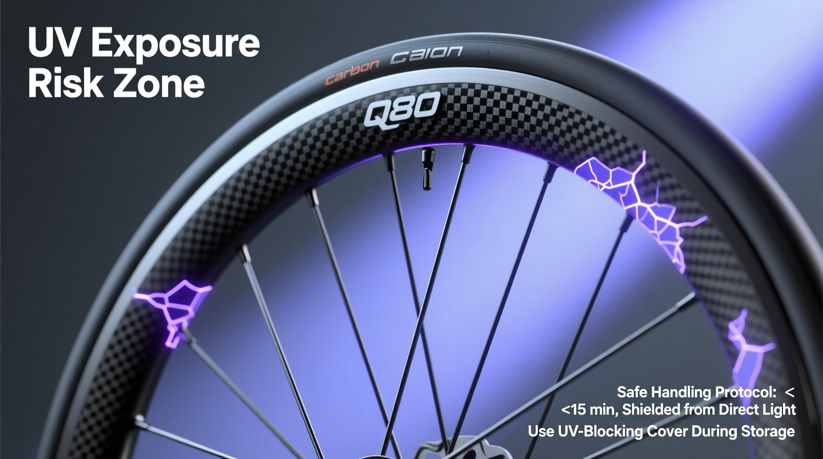 q60 carbon wheel cleaning uv