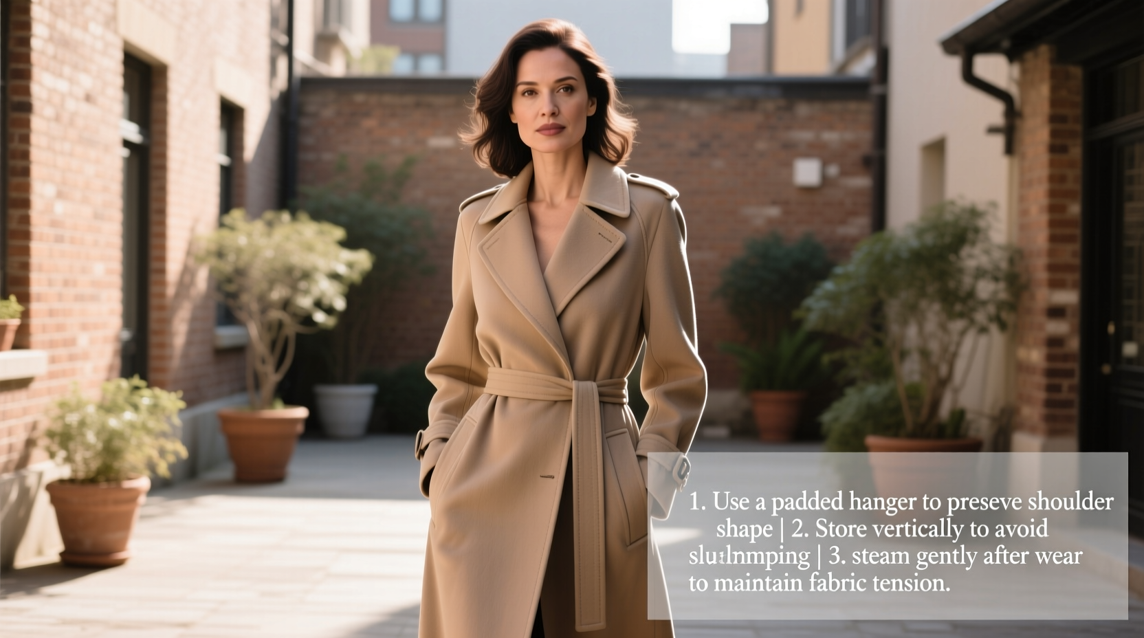 expert tips for maintaining the shape and fit of your high waisted coat