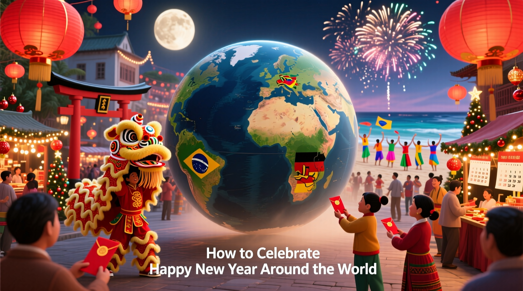 how celebrate happy new year