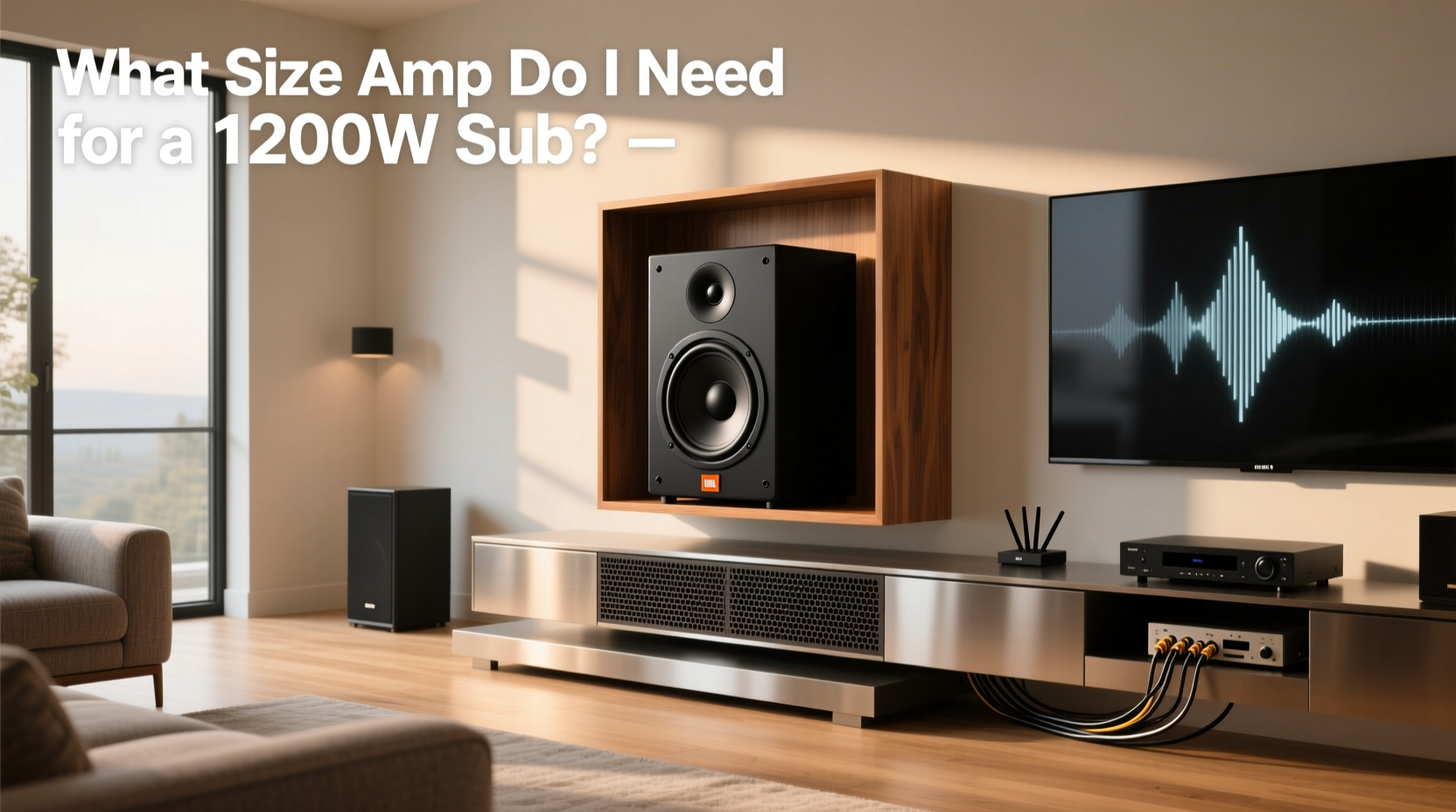 How to Choose the Right Amp for a 1200W Subwoofer