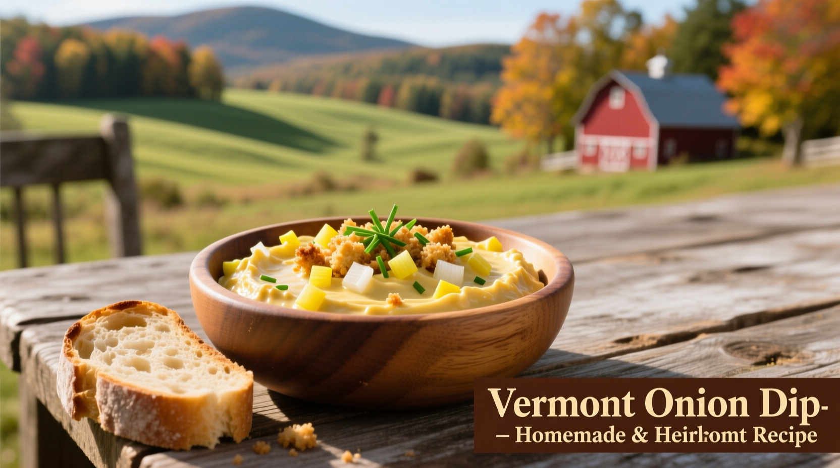 Authentic Vermont Onion Dip Recipe & Regional Insights