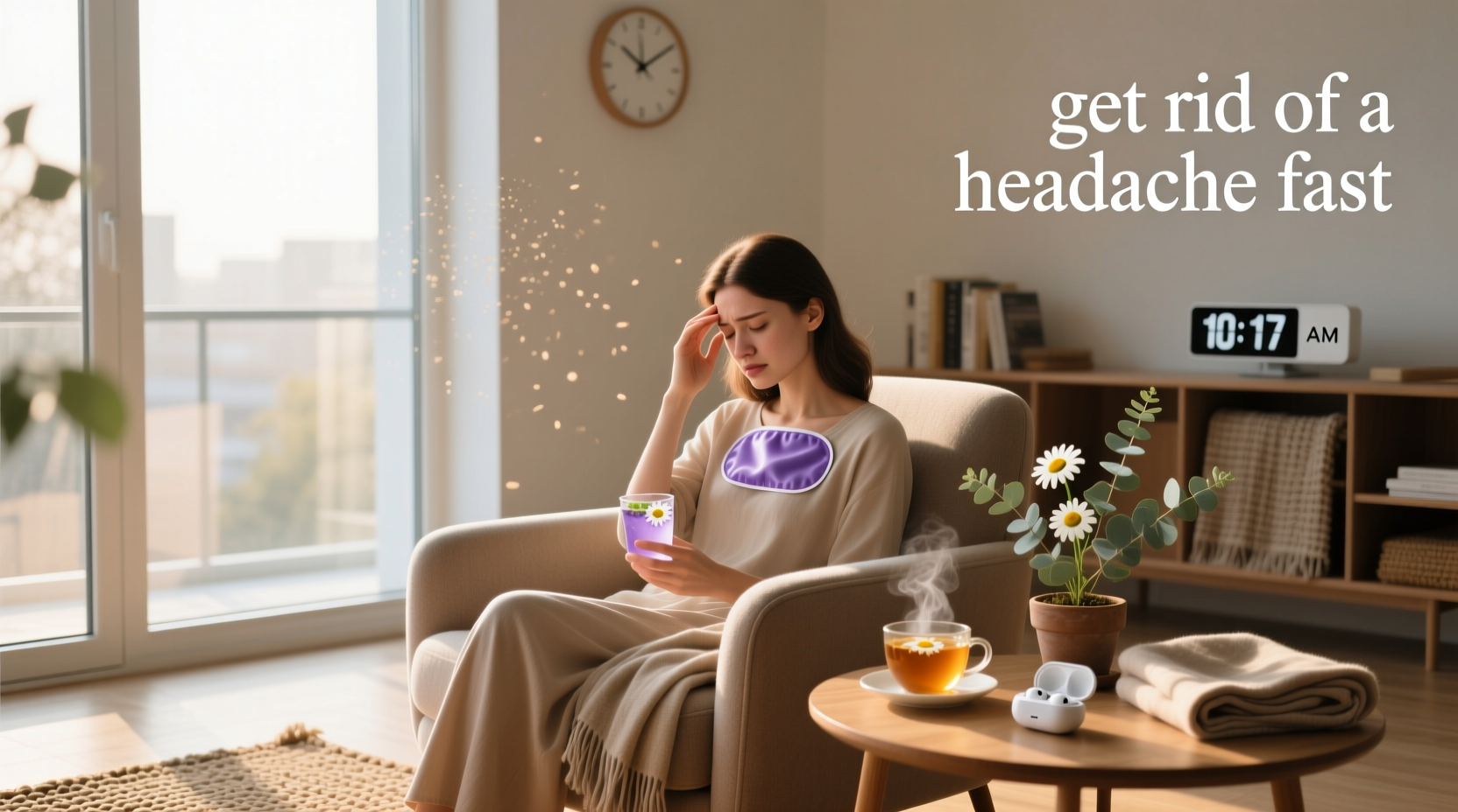 get rid of a headache fast quick relief tips