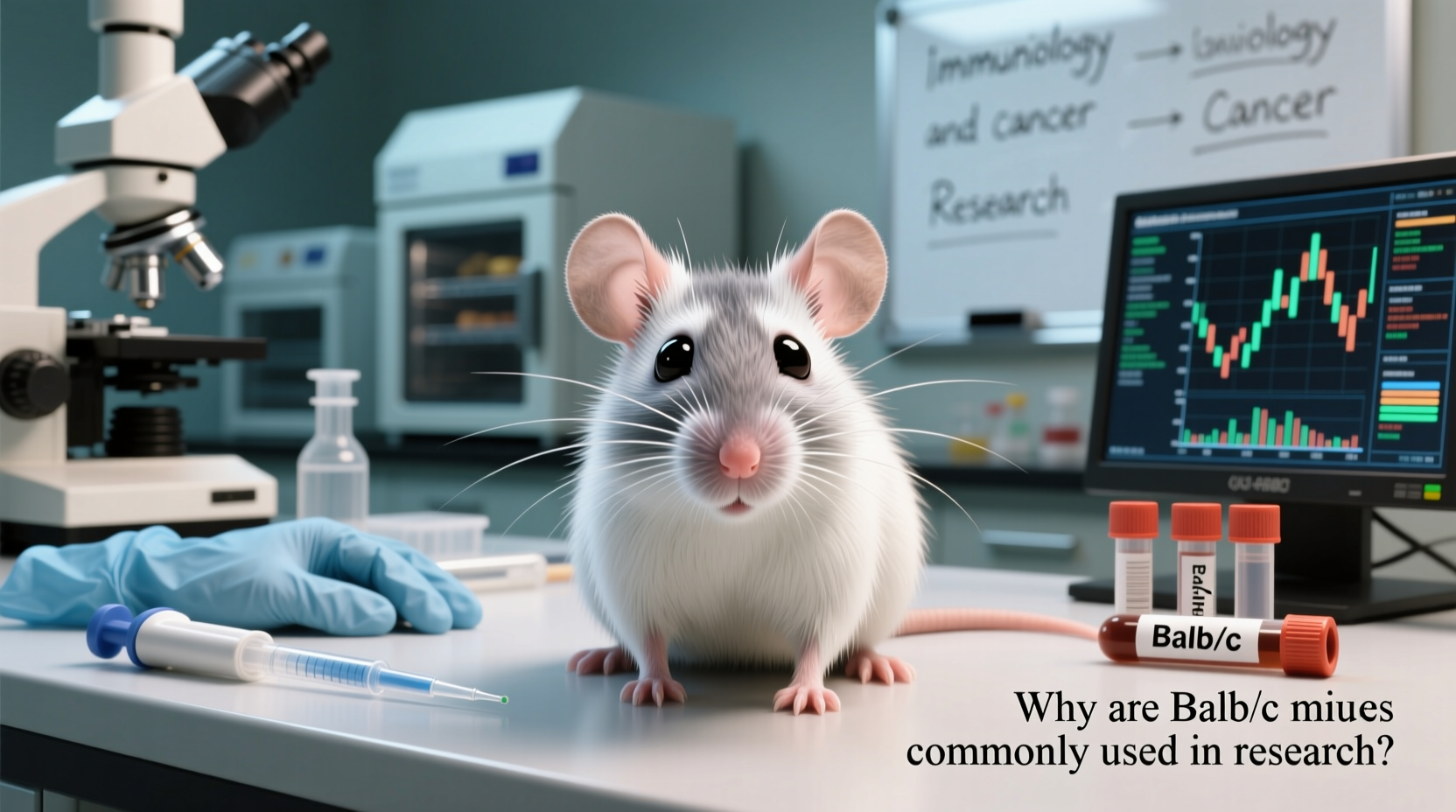why are balb c mice commonly used in research